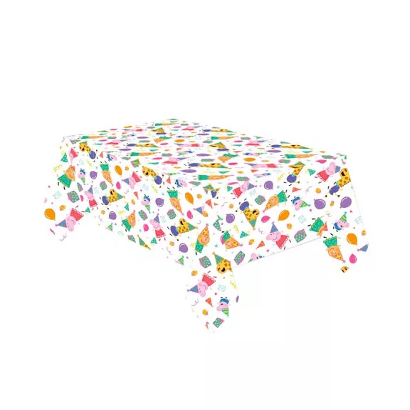 Peppa malac Celebration papír asztalterítő 120x180 cm Peppa malac Celebration papír asztalterítő 120x180 cm