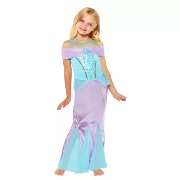 Sellő Purple jelmez 10-12 év