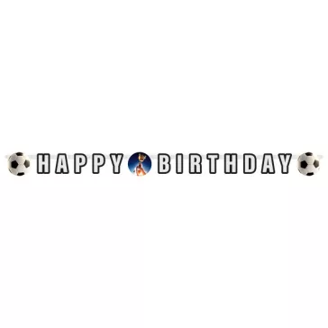 Focis Kick It Happy Birthday papír felirat 180 cm