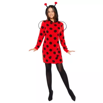 Katicabogár Red polár felnőtt jelmez S/M
