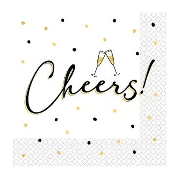 Cheers Dots szalvéta 16 db-os 33x33 cm