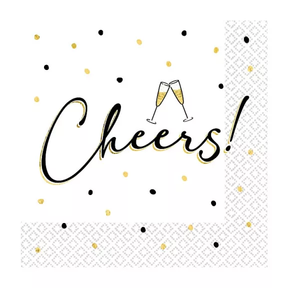 Cheers Dots szalvéta 16 db-os 33x33 cm Cheers Dots szalvéta 16 db-os 33x33 cm