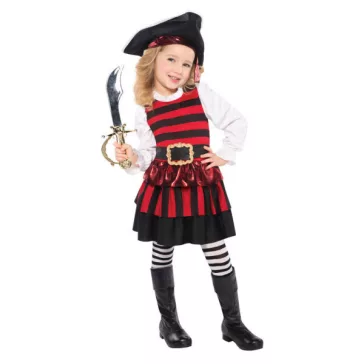 Kalózlány Little Lass jelmez 3-4 év