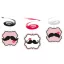 Bajusz Mustache szalag dekoráció 6 db-os szett
