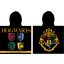 Harry Potter Hogwarts strand törölköző poncsó 55x110cm (Fast Dry)