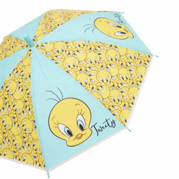   Bolondos dallamok Mini Tweety gyerek félautomata esernyő Ø74 cm