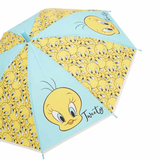 Bolondos dallamok Mini Tweety gyerek félautomata esernyő Ø74 cm