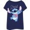 Disney Lilo és Stitch, A csillagkutya Heart női rövid hálópóló S