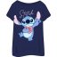 Disney Lilo és Stitch, A csillagkutya Heart női rövid hálópóló S