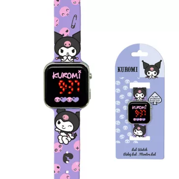 Hello Kitty Kuromi digitális LED karóra