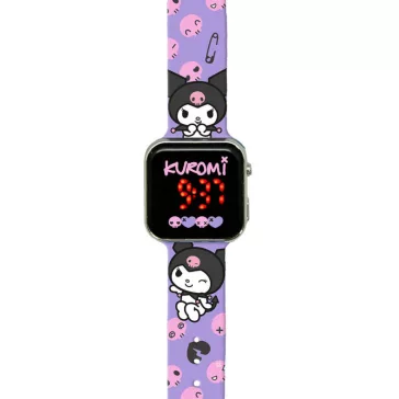 Hello Kitty Kuromi digitális LED karóra