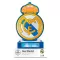 Real Madrid Hala 3D éjszakai lámpa és ébresztőóra