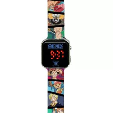 One Piece Friends digitális LED karóra