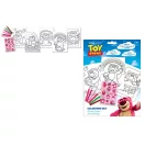 Disney Játékháború Lotso Strawberry színező szett matricával