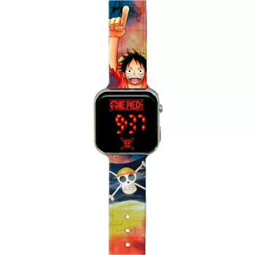 One Piece Pirate digitális LED karóra