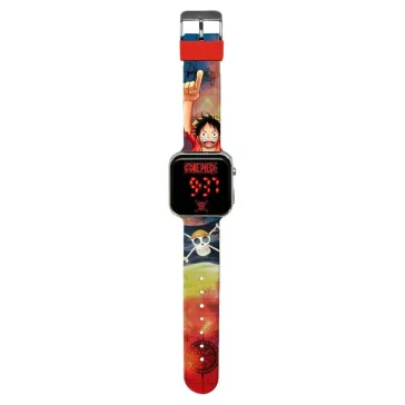 One Piece Pirate digitális LED karóra