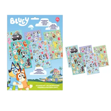 Bluey Life matrica szett 5 ív