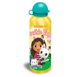   Gabi babaháza Smoothie Land alumínium kulacs ivókupakkal 500 ml