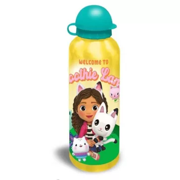  Gabi babaháza Smoothie Land alumínium kulacs ivókupakkal 500 ml