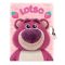 Disney Játékháború Lotso Strawberry 3D plüss A5 lakatos napló