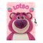 Disney Játékháború Lotso Strawberry 3D plüss A5 lakatos napló