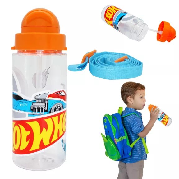 Hot Wheels Race tritan műanyag kulacs 500 ml