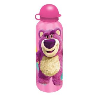   Disney Játékháború Lotso Pink alumínium kulacs ivókupakkal 500 ml