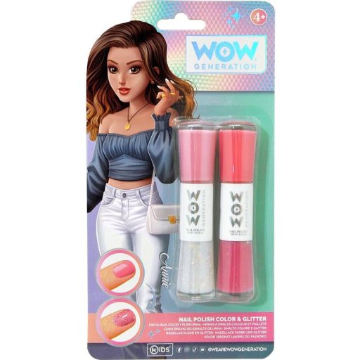 WOW Generation Annie színes és csillámos körömlakk szett