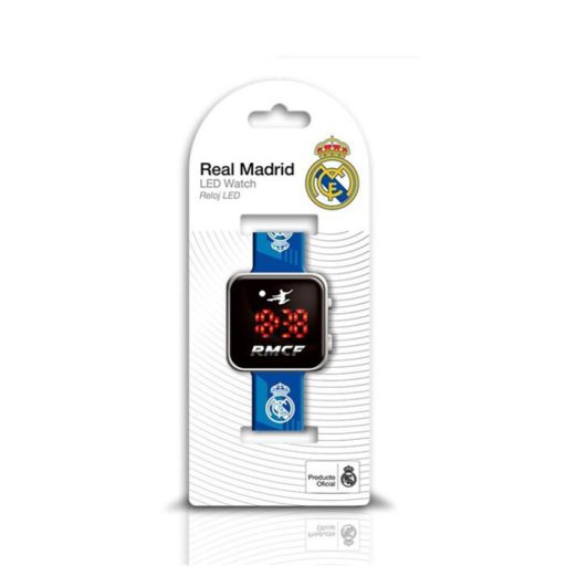 Real Madrid Emblem Blue digitális LED karóra
