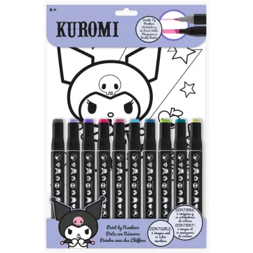 Hello Kitty Kuromi számos színező