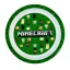 Minecraft Green műanyag lapostányér