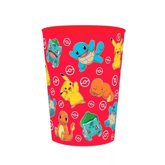 Pokémon Red műanyag pohár 250 ml Pokémon Red műanyag pohár 250 ml