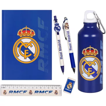 Real Madrid Hala írószer és kulacs szett