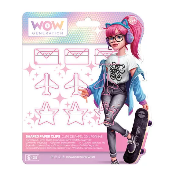 WOW Generation Valentina rózsaszín gemkapocs szett WOW Generation Valentina rózsaszín gemkapocs szett