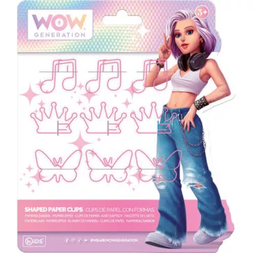 WOW Generation Alana rózsaszín gemkapocs szett