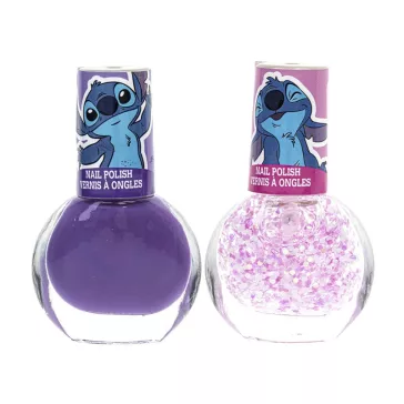   Disney Lilo és Stitch, A csillagkutya Purple körömlakk szett 2 db-os