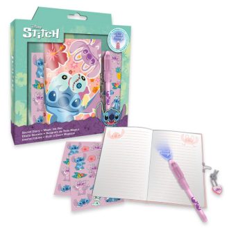   Disney Lilo és Stitch, A csillagkutya napló + mágikus toll szett