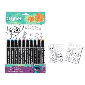   Disney Lilo és Stitch, A csillagkutya Aloha számos színező
