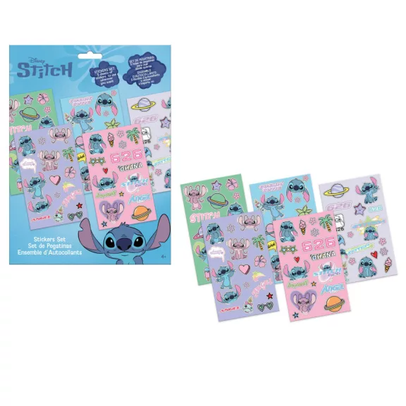 Disney Lilo és Stitch, A csillagkutya This World matrica szett 5 ív Disney Lilo és Stitch, A csillagkutya This World matrica szett 5 ív