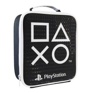   PlayStation Black thermo uzsonnás táska, hűtőtáska 23 cm