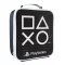 PlayStation Black thermo uzsonnás táska, hűtőtáska 23 cm