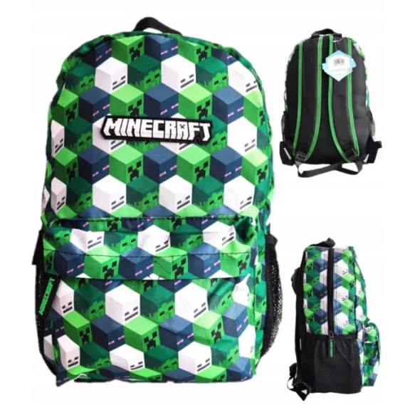 Minecraft Cooler iskolatáska, táska 40 cm