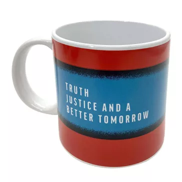   Superman Justice porcelán bögre 325 ml (11 oz) Díszdobozban