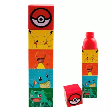 Pokémon Team műanyag kulacs csavaros kupakkal 650 ml