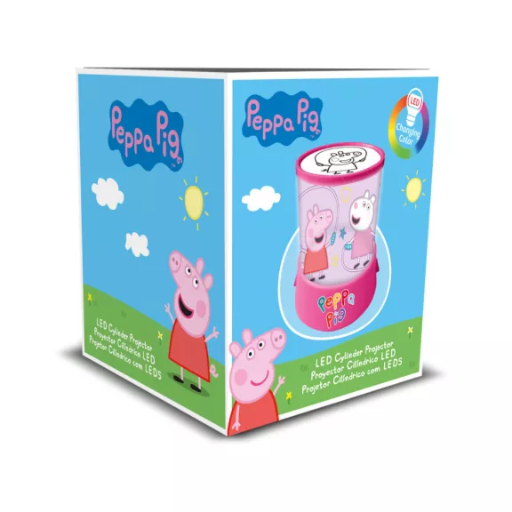 Peppa malac Jump Rope 2 az 1-ben kivetítő, lámpa, éjszakai fény