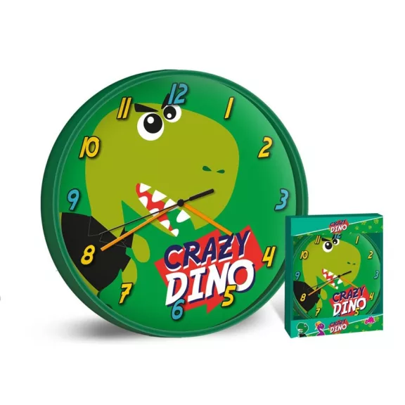 Dinoszaurusz Green falióra 25 cm Dinoszaurusz Green falióra 25 cm