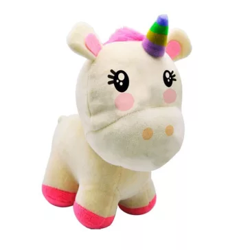 Unikornis White plüss figura 16 cm