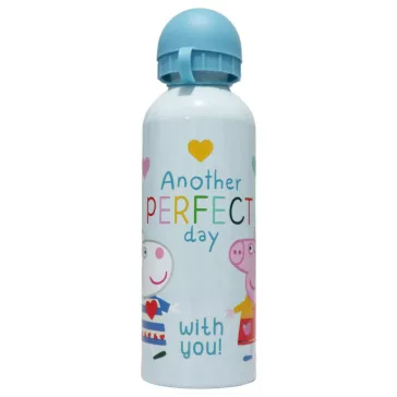   Peppa malac Perfect Day alumínium kulacs ivókupakkal 500 ml