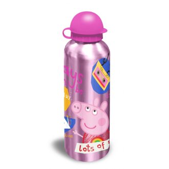 Peppa malac alumínium kulacs ivókupakkal 500 ml