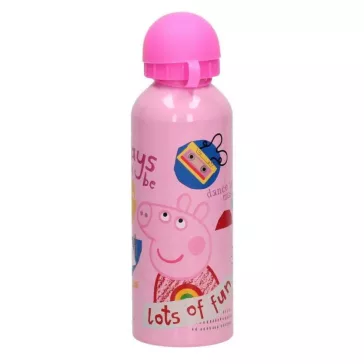 Peppa malac Fun alumínium kulacs ivókupakkal 500 ml